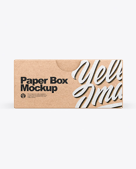 Kraft Box Mockup