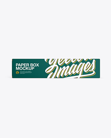 Paper Box Mockup