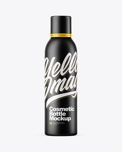 Matte Cosmetic Bottle Mockup