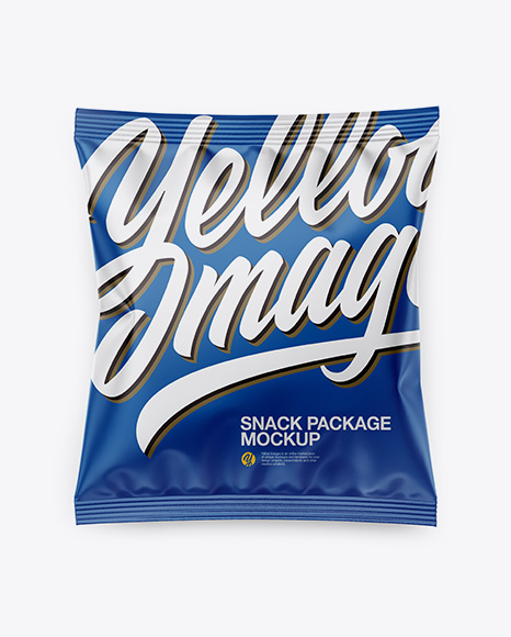Matte Snack Package Mockup