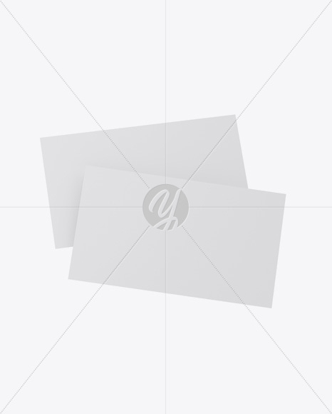 Two Business Cards Mockup PSD #3
