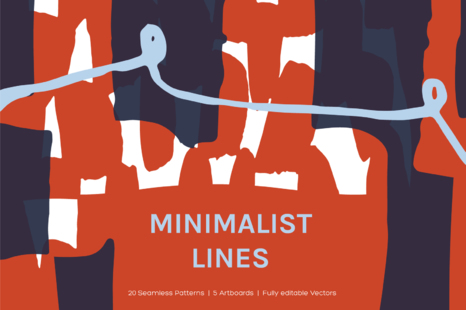 Minimal Lines | Patterns + Artboards