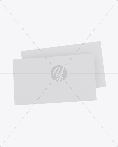 Two Business Cards Mockup PSD #3