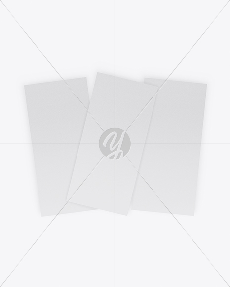 Three Brochures Mockup PSD #3