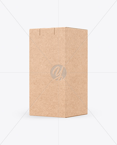 Kraft Box Mockup Kraft Box Mockup