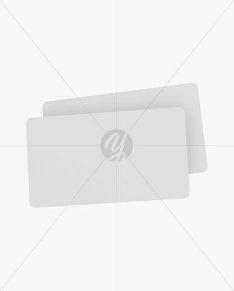 Matte Business Cards Mockup PSD #3