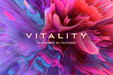 Vitality: 12 Dynamic 3D Textures