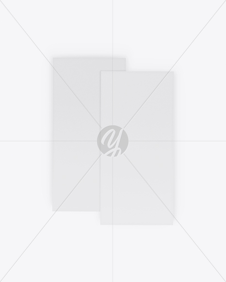 Two Textured Brochures Mockup PSD #3