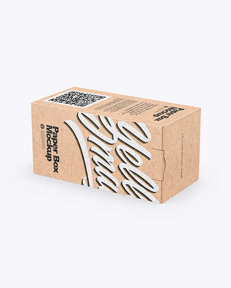 Kraft Box Mockup