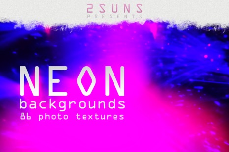 Neon backgrounds textures pack