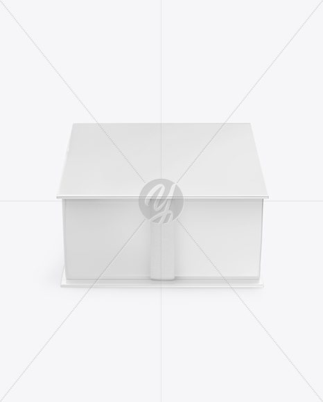 Glossy Paper Box Mockup PSD #3