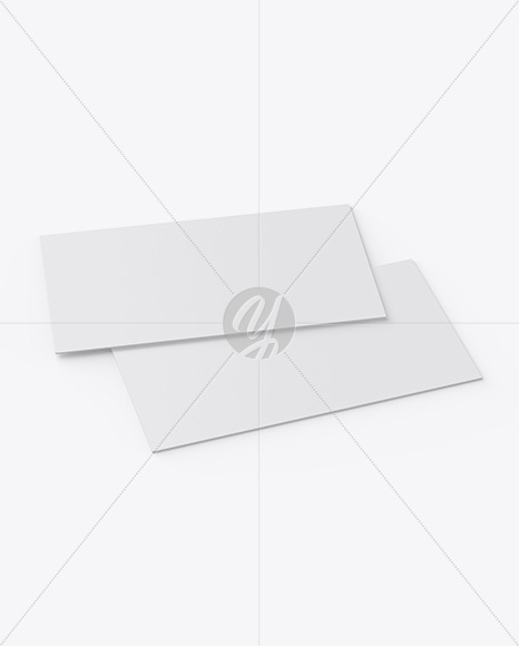 Textured Business Cards Mockup PSD #3