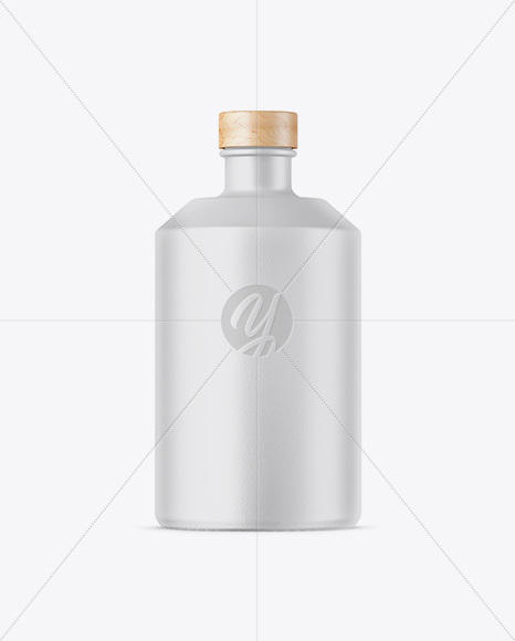 Ceramic Bottle Mockup PSD #3