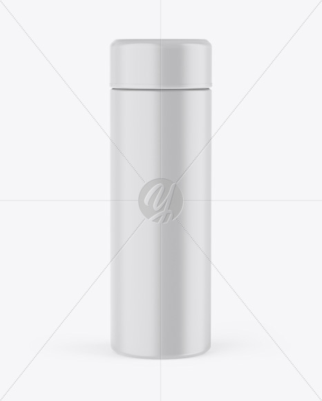 Matte Bottle Mockup PSD #3