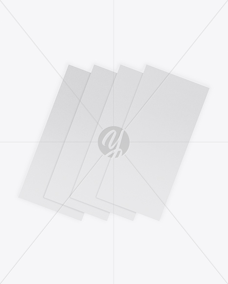 Four Brochures Mockup PSD #3