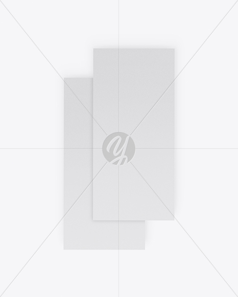 Two Textured Brochures Mockup PSD #3