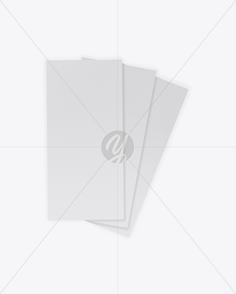 Three Textured Brochures Mockup PSD #3