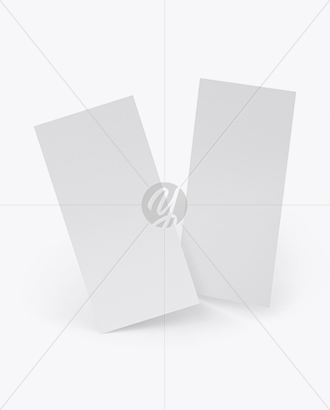 Two Textured Brochures Mockup PSD #3