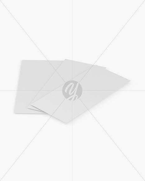 Three Textured Brochures Mockup PSD #3
