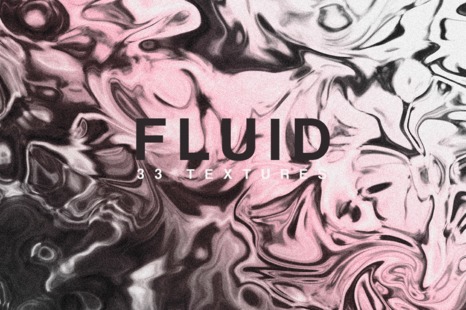 Fluid textures marble metallic rose