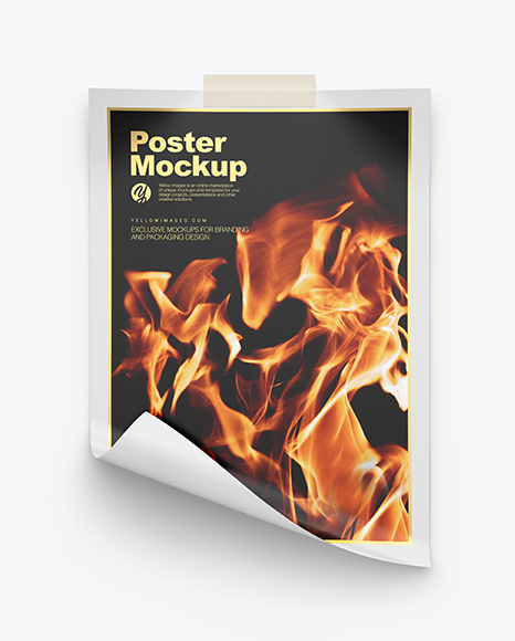 Poster Mockup PSD #4