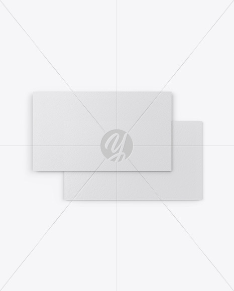 Textured Business Cards Mockup PSD #3