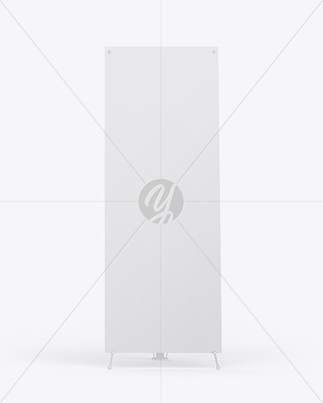 Plastic X Banner Mockup PSD #3