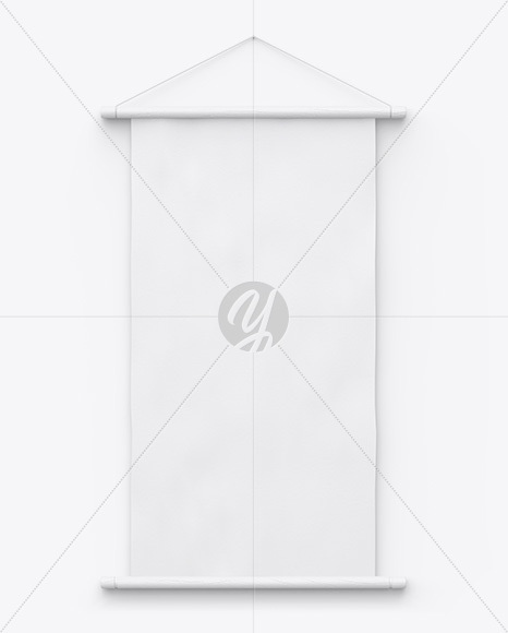 Scroll Mockup w  Wooden Handles PSD #3