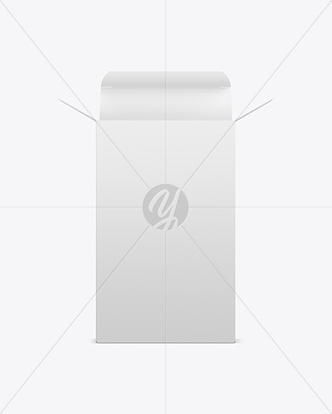 Opened Paper Box Mockup PSD #3