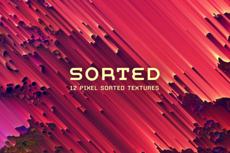 Sorted: 12 Pixel Sorted Textures