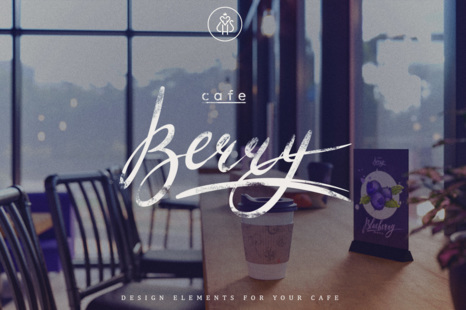 Hand drawn vector illustrations set – Berry!