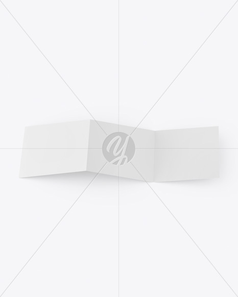 Paper Brochure Mockup PSD #3