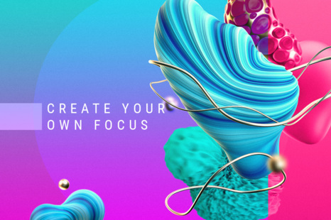 Set of graphic elements “Focus”