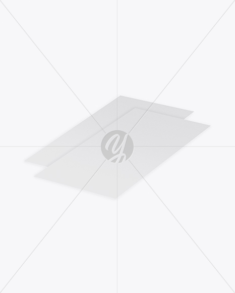 Two Textured Brochures Mockup PSD #3