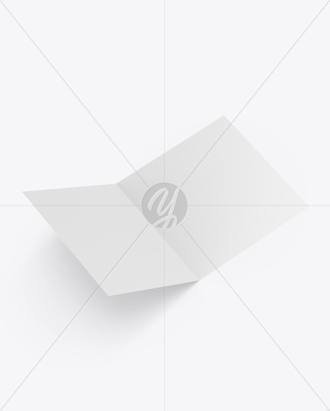 Paper Brochure Mockup PSD #3