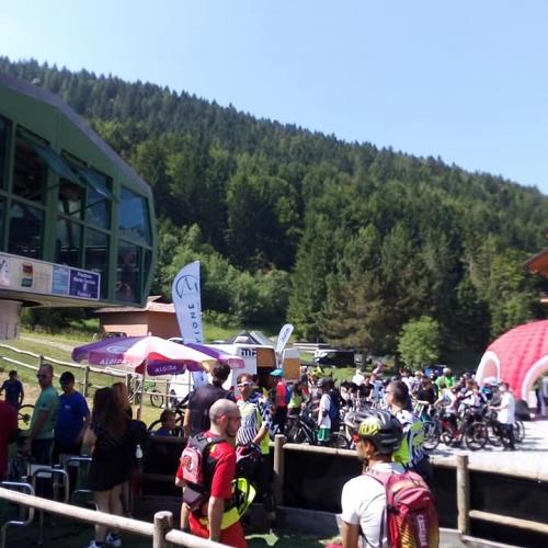 Logo Bike Park Montecampione apre la variante nera della pista DH