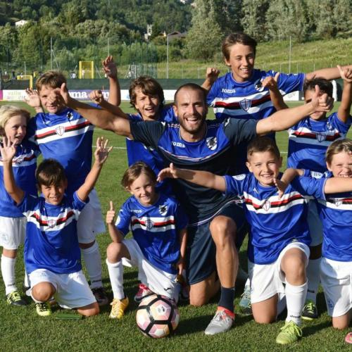 Logo LA SAMPDORIA IN RITIRO a Temù