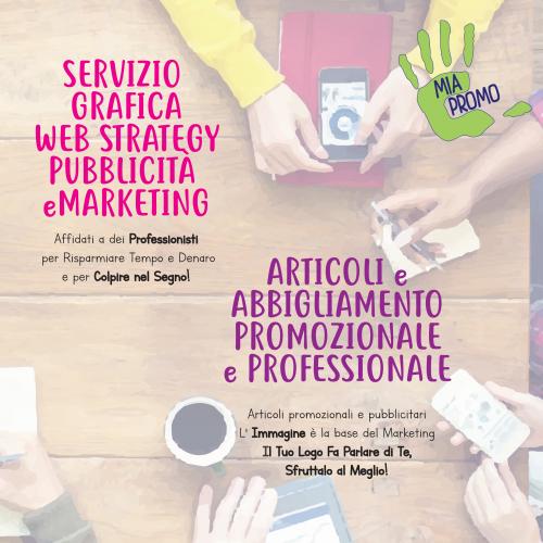 Logo Mia Promo - Grafica e Pubblicità in ValleCamonica Shopping