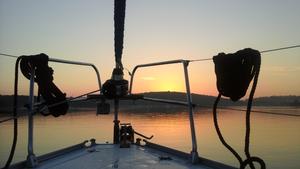 Soline - Sonnenaufgang am 9.9.14