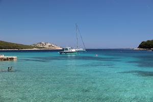 Vela Stupica - Crystal clear water.