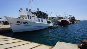 Tribunj - Tribunj.Fishing boats.