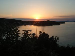 Belvedere - Sonnenuntergang vom Restaurant 
Belvedere 