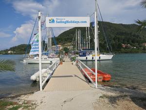 Sailing Holidays jetty