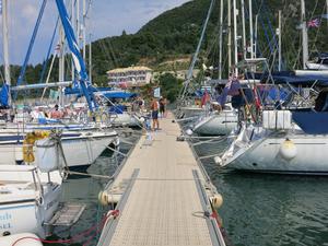 Sailing Holidays jetty