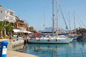 Datça - In der Hochsaison voll von Gulets