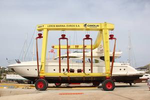 Leros Marina, Evros S.A. - 160 tones lift crane