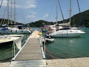 Skorpios Charter jetty