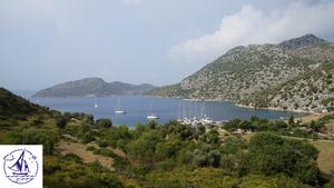 Sailors Paradise - Blick von oben Richtung Jetty