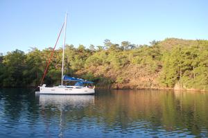 Gut haltender Ankergrund,Landfeste ausbringen!