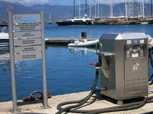 Ece Saray Marina fuel station